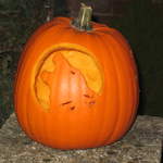 Howling Wolf Pumpkin