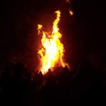 Radford Park bonfire