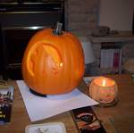 Howling Wolf Pumpkin