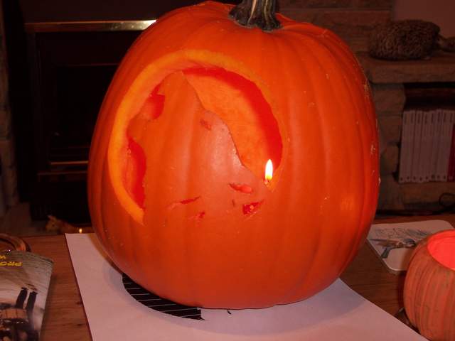 Howling Wolf Pumpkin