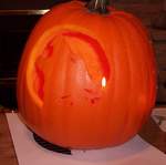 Howling Wolf Pumpkin