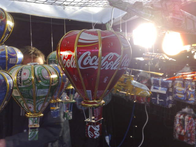 Coca-cola balloon