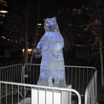 Grizzly Ice Sculpture