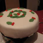 Karen's Christmas cake