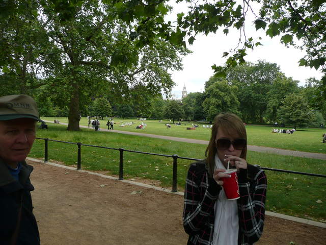 Catherine in St James' Park