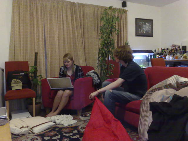 Typical evening with the Browns