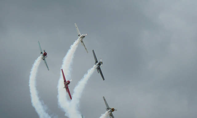 Aerostars YAK-50 Team