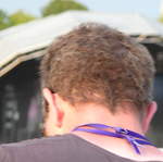 Some sunburnt guy getting in the way