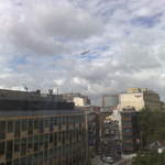 Air ship over London