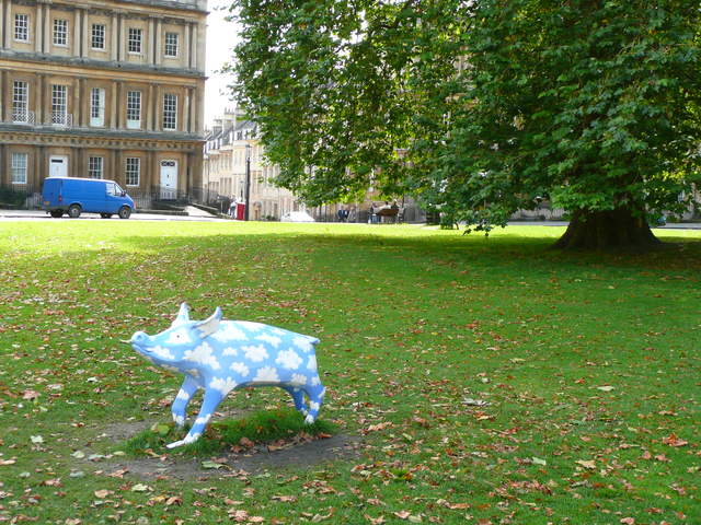 Sky Blue Pig