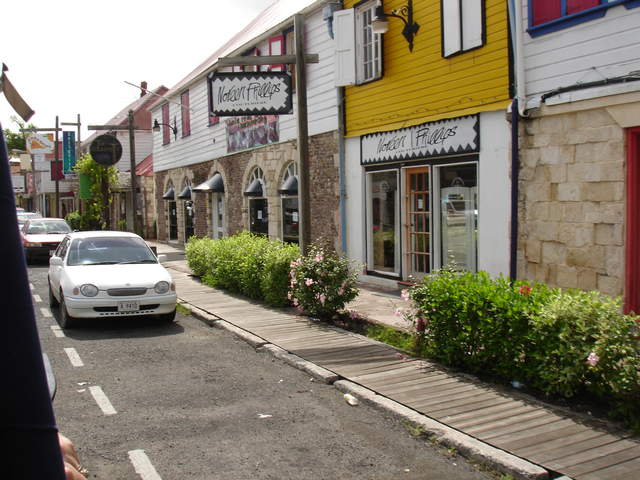 Old buildings in St. Johns