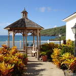 View point at end of building