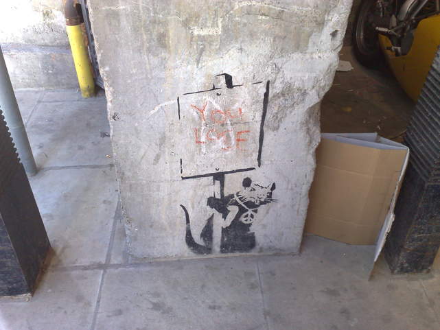 Banksy rat