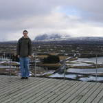 Kev overlooking the rift valley