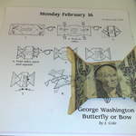 Feb 16 - George Washington Bow, by Kevin Blake