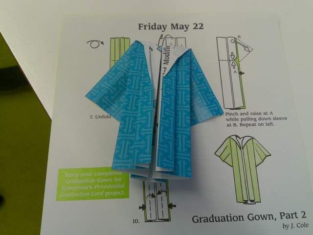 May 21-22 - Graduation Gown, by Kevin Blake