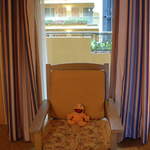 Zippy really does love his hotel suite, its so classy.