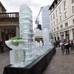 Smirnoff Ice Sculpture at Covent Garden