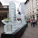 Smirnoff Ice Sculpture at Covent Garden