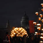 Fire garden sculptures