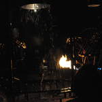 Fire fountain