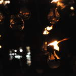 Flaming lighbulbs