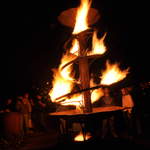 Fire fountain
