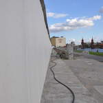 Back of the wall
