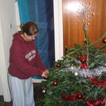 Decorating the tree