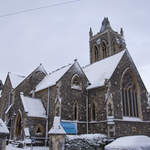 St Andrew's in the snow