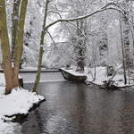 Cassiobury Park in the snow