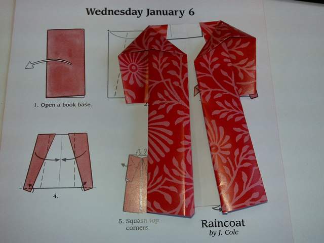 Jan 6 - Raincoat, by Kevin