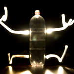 More experiments in light painting - I call him Eric.