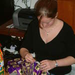 Ali unwrapping presents