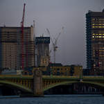 The Shard, under construction