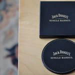 Jack Daniel Single Barrel coasters