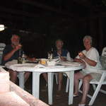 Dining al fresco at Chez Maurice
