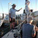 Off on a twilight sail