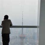 Overlooking the Pearl Oriental Tower