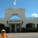 After checking out of the hotel, Zippy decides to tour the Bacardi Distillery