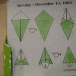 The instructions for christmas trees (so you can make your own)