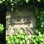 'The Lion' sign