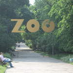 Entrance to Warsaw Zoo