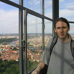 Kevin at the top of Eiffelovka