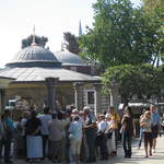 Tourists at Hagia Sophia (Aya Sofya)