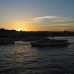 Sunset from Galata Bridge