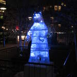 Grizzly Ice Sculpture