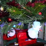 Snowman tree decorations