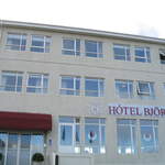 Front of The Hotel Björk