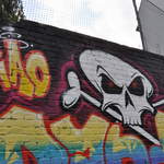 Skull grafitti